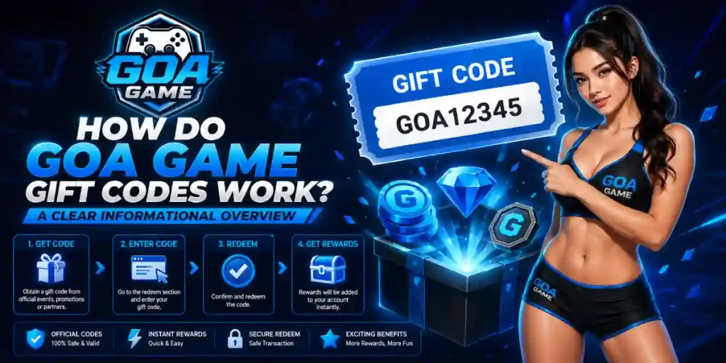 goa game gift codes